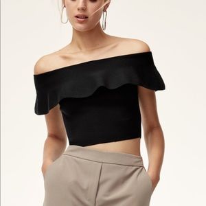 Aritzia (Babaton) Marek Knit Top
